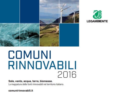 comuni rinnovabili 2016